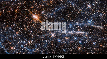 This new image shows the Large Magellanic Cloud galaxy in infrared ...