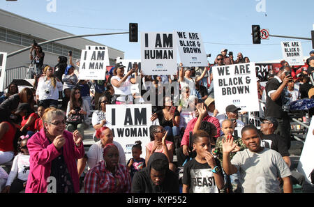 Los Angeles, Ca, USA. 15th Jan, 2018. Atmosphere, at the 2018 Kingdom Day Parade in honoring the life and legacy of Dr. Martin Luther King, Jr. at Baldwin Hills in Los Angeles, California on January 15, 2018. Credit: Faye Sadou/Media Punch/Alamy Live News Stock Photo