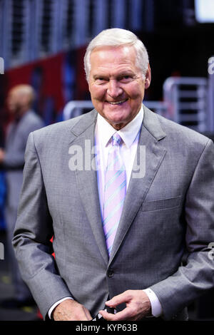 Los Angeles, CA, USA. 15th Jan, 2018. LA Clippers consultant before the Houston Rockets vs Los Angeles Clippers at Staples Center on January 15, 2018. (Photo by Jevone Moore/Cal Sport Media) Credit: csm/Alamy Live News Stock Photo