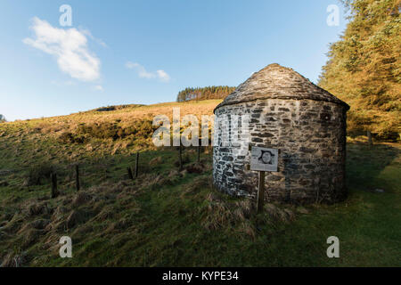 Llywernog, nr Aberystwyth, Ceredigion, Wales. 07/01/2018 Stock Photo