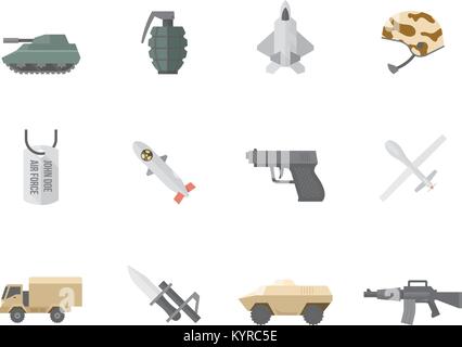 Group collaboration icon series in flat color style. Vector illustration. Stock Vector