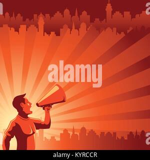 Auction icons in metallic style. Vector illustration. Stock Vector