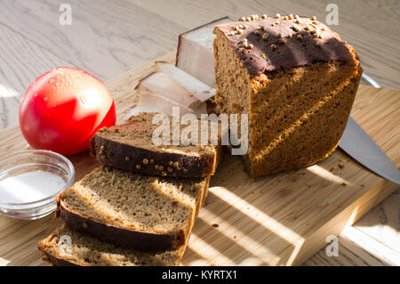 homemade ray bread Stock Photo