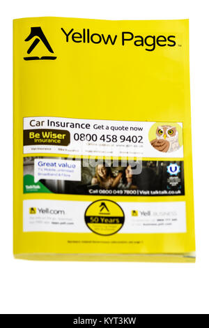 yellow pages phone book