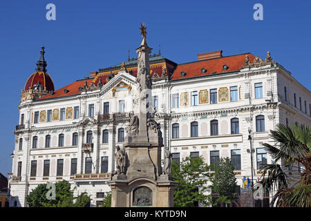 The Szechenyi square Pecs Hungary Stock Photo