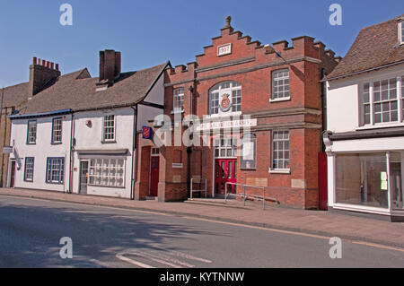 Ware, Salvation Army and Shops, Hertfordshire, England, Stock Photo