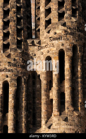 exterior detail;sagrada familia;barcelona Stock Photo