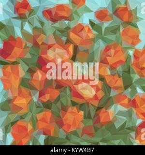 Abstract Low Poly Background Stock Vector