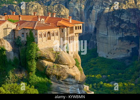 Greece - Varlaam Meteora Monastery Stock Photo