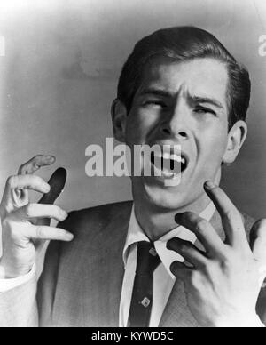 JOHNNIE RAY (1927-1990) Promotional photo of American pop singer Stock Photo