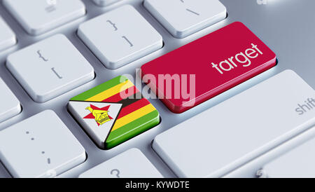 Zimbabwe High Resolution Target Concept Stock Photo - Alamy
