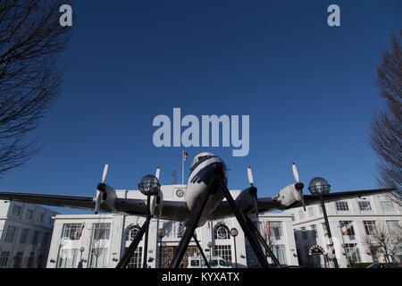 Exterior of Airport House at Croydon Airport in Croydon Greater London Stock Photo