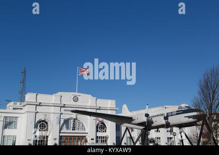 Exterior of Airport House at Croydon Airport in Croydon Greater London Stock Photo