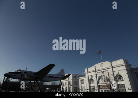 Exterior of Airport House at Croydon Airport in Croydon Greater London Stock Photo