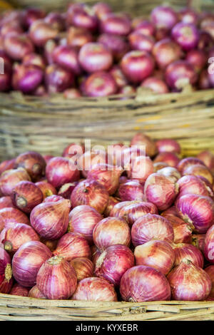 India, Karnataka, , Belur, Market Stock Photo