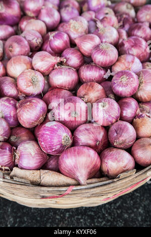 India, Karnataka, , Belur, Market Stock Photo