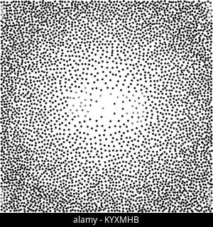 black and white halftone background Stock Vector