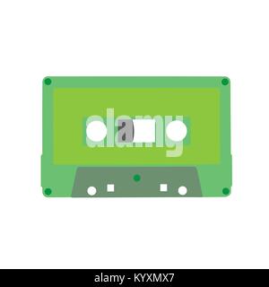 Vintage Cassette Icon Vector Illustration Stock Vector Image & Art - Alamy