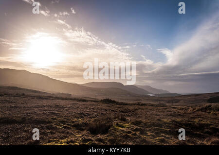 County Donegal coastal landscape near Ardara, Ireland on Wild Atlantic Way Stock Photo