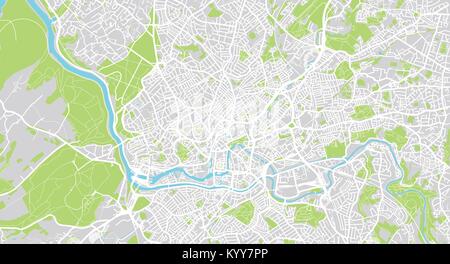 Bristol UK map location - city marked in United Kingdom (UK map ...