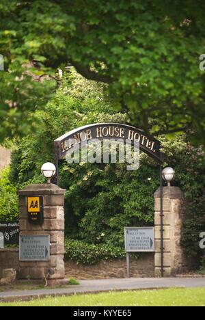 Manor House Hotel, West Auckland, County Durham Stock Photo