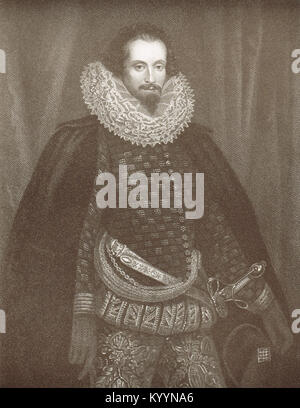 Robert Devereux, 2nd Earl of Essex Stock Photo