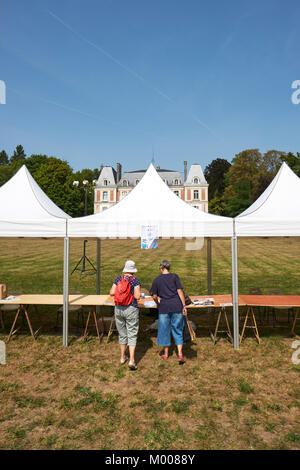 La Foret des Livres - the 22nd annual book and writer festival in the Loire Valley Chanceaux-près-Loches near Loches France - 27th August 2017 Stock Photo