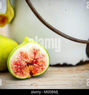 Vintage fig still life Stock Photo