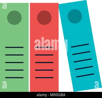 document organizer book icon vector illustration design Stock Vector