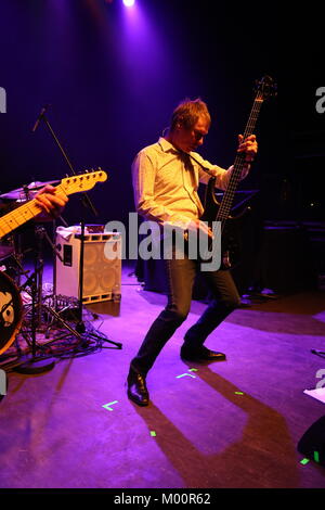 London, UK. 17th Jan, 2018. The blues and rock group King King started their months' long tour at the O2 Shepherd's Bush Empire. The tour will lead them to many venues in the UK, Netherlands and Germany. They were supported by the rock group Rhino's Revenge. Credit: Uwe Deffner/Alamy Live News