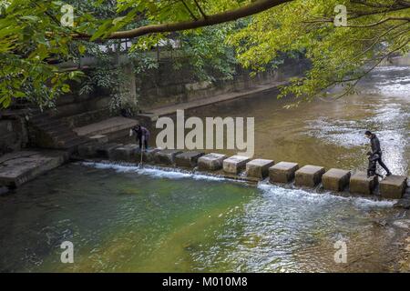 Chongqing, Chongqing, China. 18th Jan, 2018. Chongqing, CHINA-15th January 2018: The Pianyan Ancient Town is located in Jindaoxia Town, southwest China's Chongqing. Credit: SIPA Asia/ZUMA Wire/Alamy Live News Stock Photo