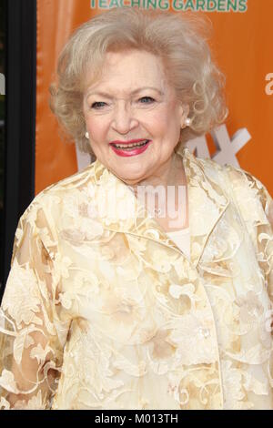 FILE: Universal City, California, USA. 19th Feb, 2012. Betty White arrives at the 'Dr. Suess' The Lorax' Los Angeles premiere at Universal Studios Hollywood on February 19, 2012 in Universal City, California. People: Betty White People: Valerie Bertinelli Betty White Credit: Storms Media Group/Alamy Live News
