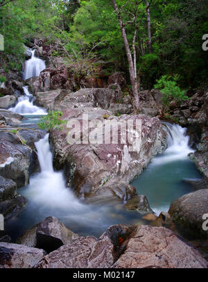 Little Crystal Creek; Paluma Range National Park; North Queensland Stock Photo