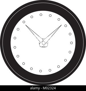 clock vector illustration Stock Vector