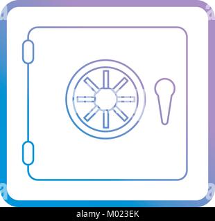 safe vector illustration Stock Vector