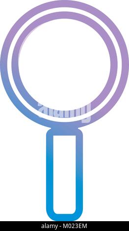 Magnifying glass design Stock Vector