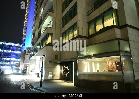 General View of The Met Bar, London. Stock Photo