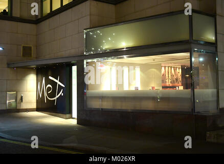 General View of The Met Bar, London. Stock Photo