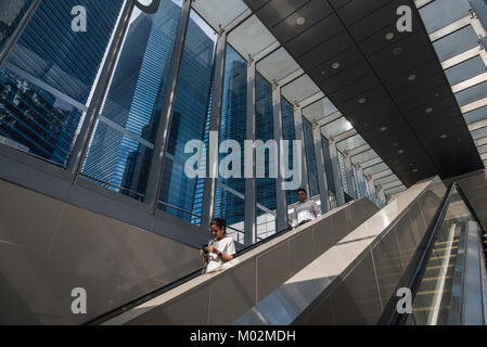 architecture of Downton Core, Marina Bay, Singapore Stock Photo