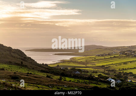 Donegal landscape on 'Wild Atlantic Way' Loughros Point near Ardara Stock Photo