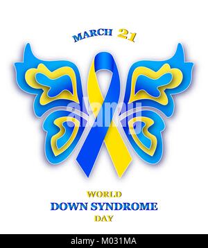 World Down Syndrome Day Stock Vector