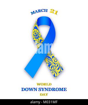 World Down Syndrome Day Stock Vector