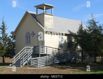 Brownlee, Nebraska church 1 Stock Photo