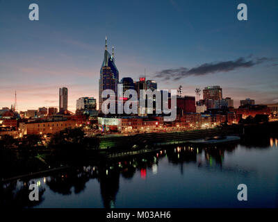 Night Skyline of Nashville, Tennessee
