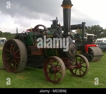 Traction Engine Register The Burrell traction engine 'Finem Respice' is a historic steam-powered ...