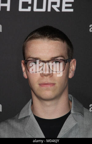 Will Poulter  01/18/2018 Red Carpet Fan Screening of 'Maze Runner: The Death Cure' held at AMC Century City 15 at Westfield Century City Mall in Los Angeles, CA Photo by Izumi Hasegawa / HollywoodNewsWire.co Stock Photo