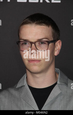 Will Poulter  01/18/2018 Red Carpet Fan Screening of 'Maze Runner: The Death Cure' held at AMC Century City 15 at Westfield Century City Mall in Los Angeles, CA Photo by Izumi Hasegawa / HollywoodNewsWire.co Stock Photo