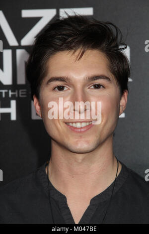 Paul Butcher  01/18/2018 Red Carpet Fan Screening of 'Maze Runner: The Death Cure' held at AMC Century City 15 at Westfield Century City Mall in Los Angeles, CA  Photo: Cronos/Hollywood News Stock Photo