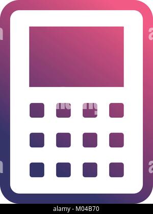 calculator vector illustration Stock Vector