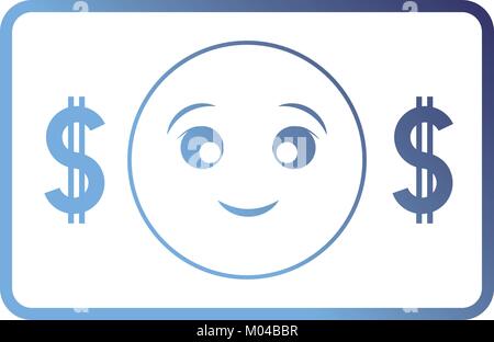 bill vector illustration Stock Vector